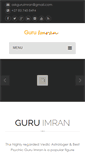 Mobile Screenshot of guruimran.com